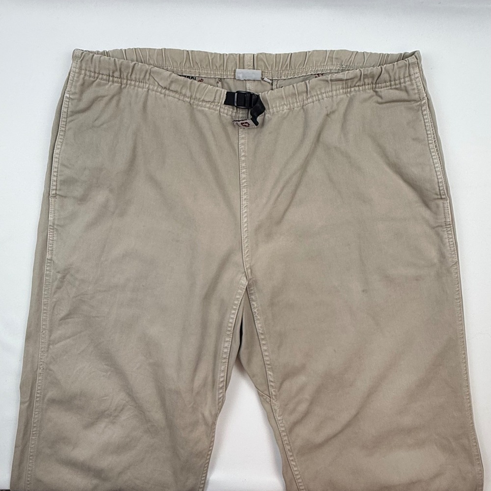 Gramicci Vintage G Series Khaki Climbing Pants Mens XL Cotton Belted